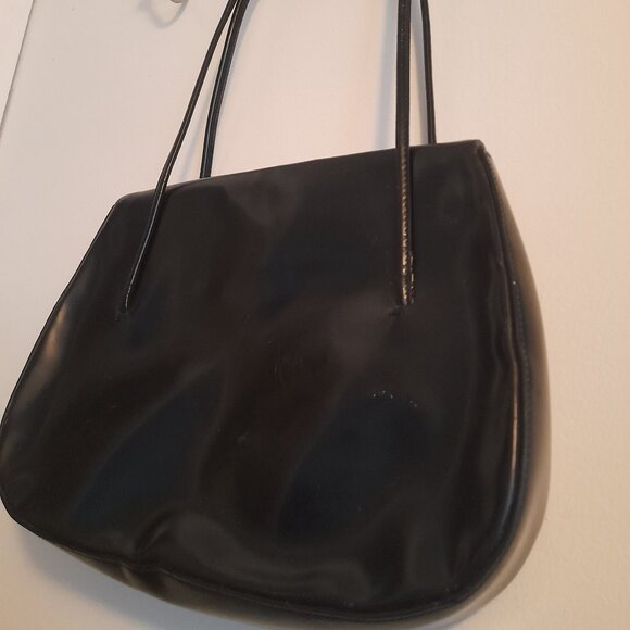 Authentic Prada Spazzolato Leather Flap Shoulder Purse. - Picture 5 of 17